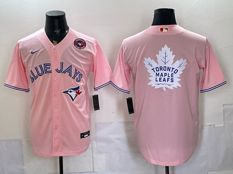 Men 2026 Toronto Blue Jays blank pink Game Nike MLB Jersey 0658708